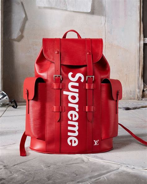 louis vuitton supreme bag black